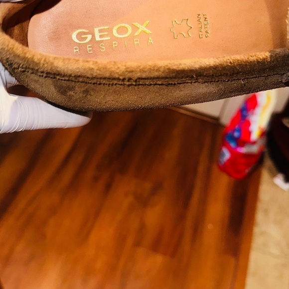Geox Respira Suede Penny Loafers. - Picture 14 of 15